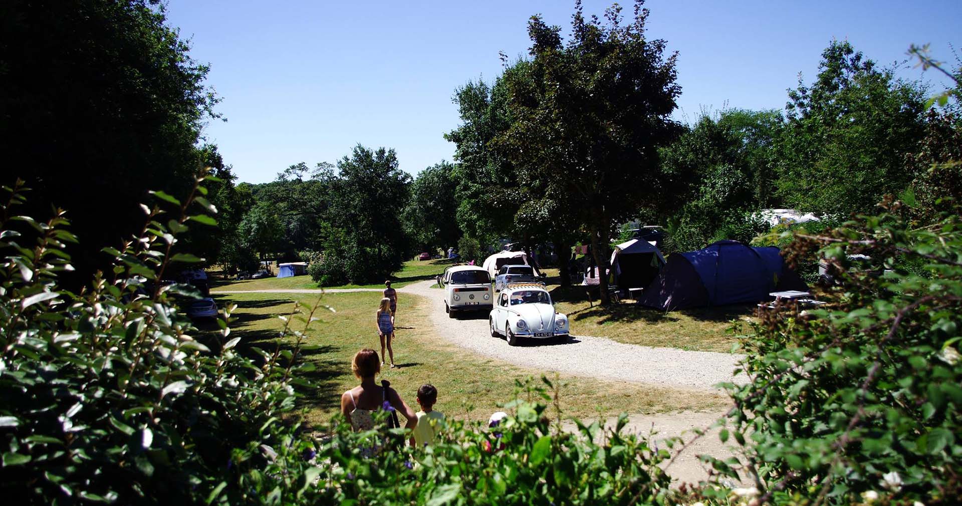 camping nature près des Sables d'Olonne