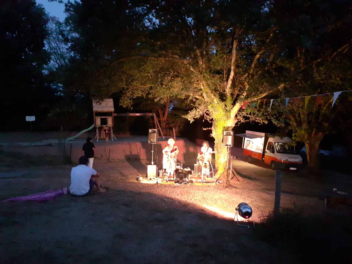 camping avec concert guinguette en Vendée
