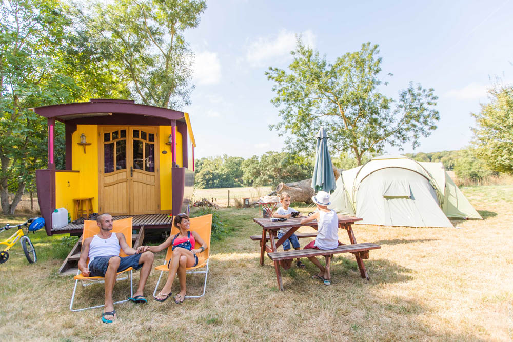petit camping au coeur de la nature en Vendée